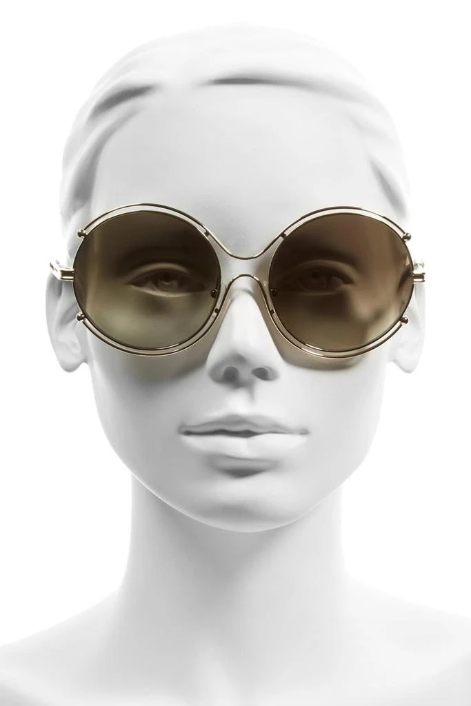 商品Chloé|59mm Round Sunglasses,价格¥681,第2张图片详细描述