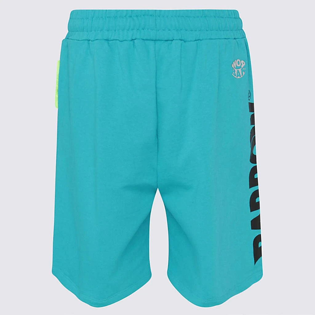 商品BARROW|LIGHT BLUE COTTON SHORTS,价格¥598,第2张图片详细描述