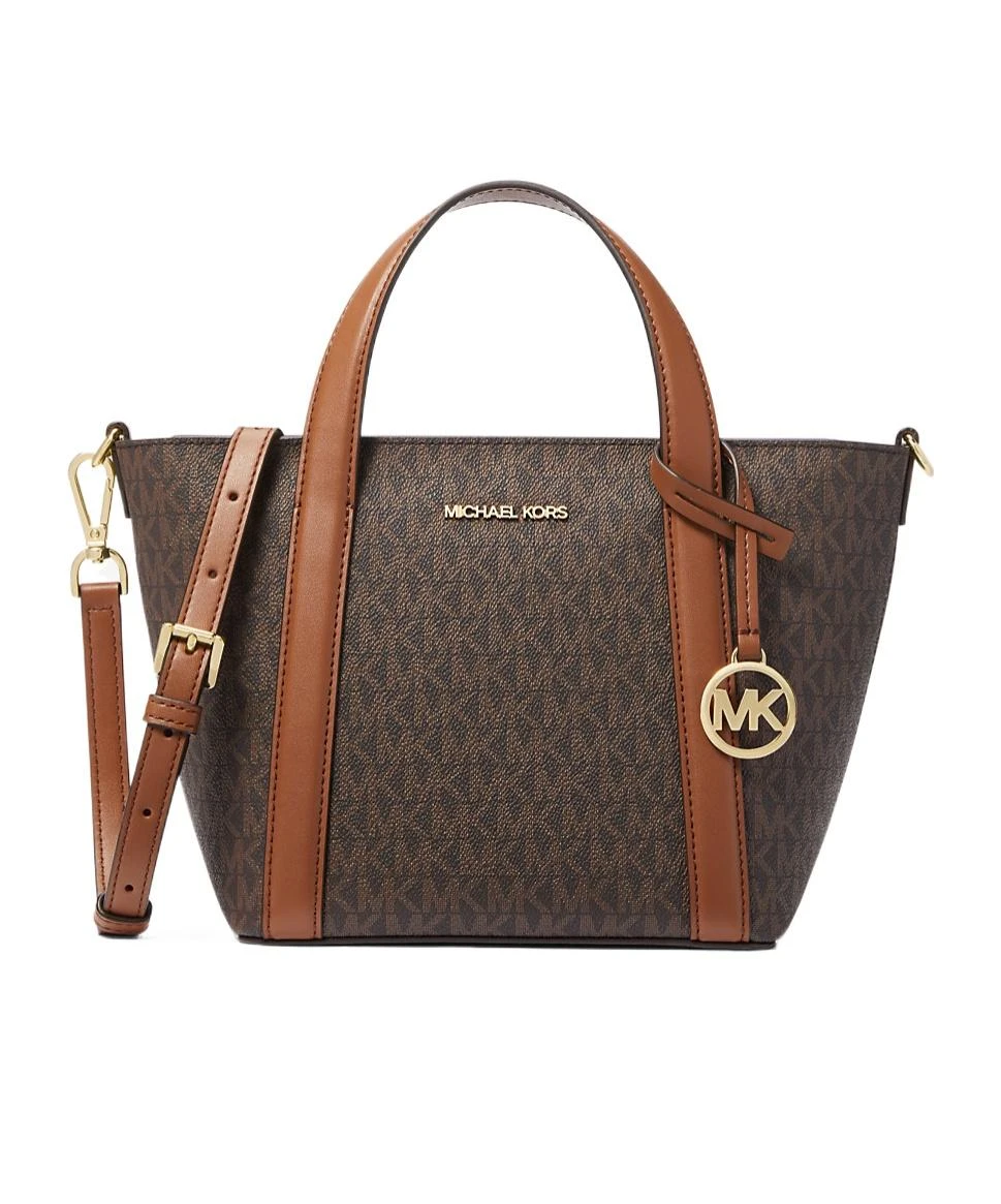 商品【商品预售7天】 Michael Kors|Michael Kors 女士斜挎包 35S4G3FM1B0200 棕色,价格¥1101,第1张图片