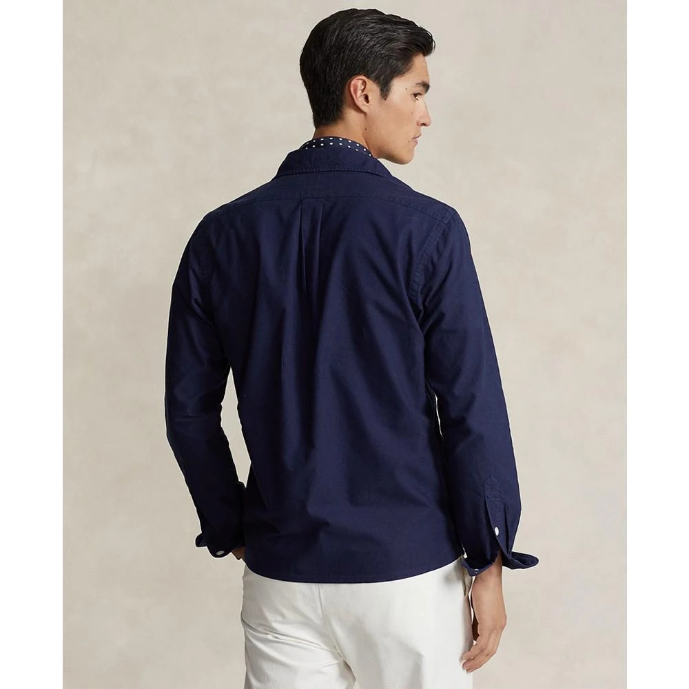 商品Ralph Lauren|Men's Garment-Dyed Oxford Overshirt,价格¥449,第2张图片详细描述