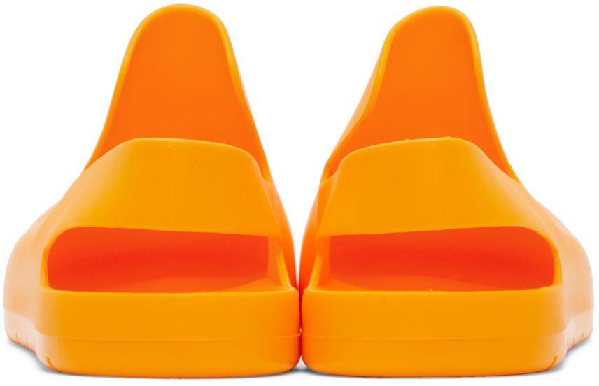 商品Bottega Veneta|Orange Puddle Loafers,价格¥4354,第6张图片详细描述