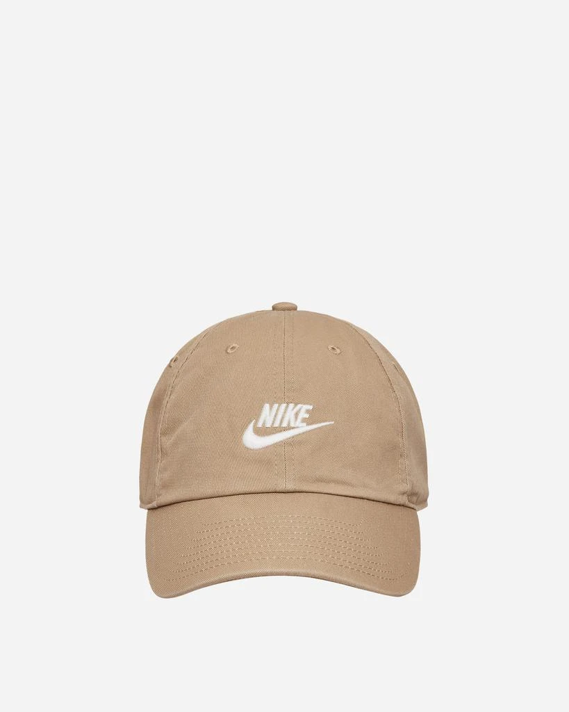 商品NIKE|Club Unstructured Futura Wash Cap Khaki,价格¥96,第1张图片