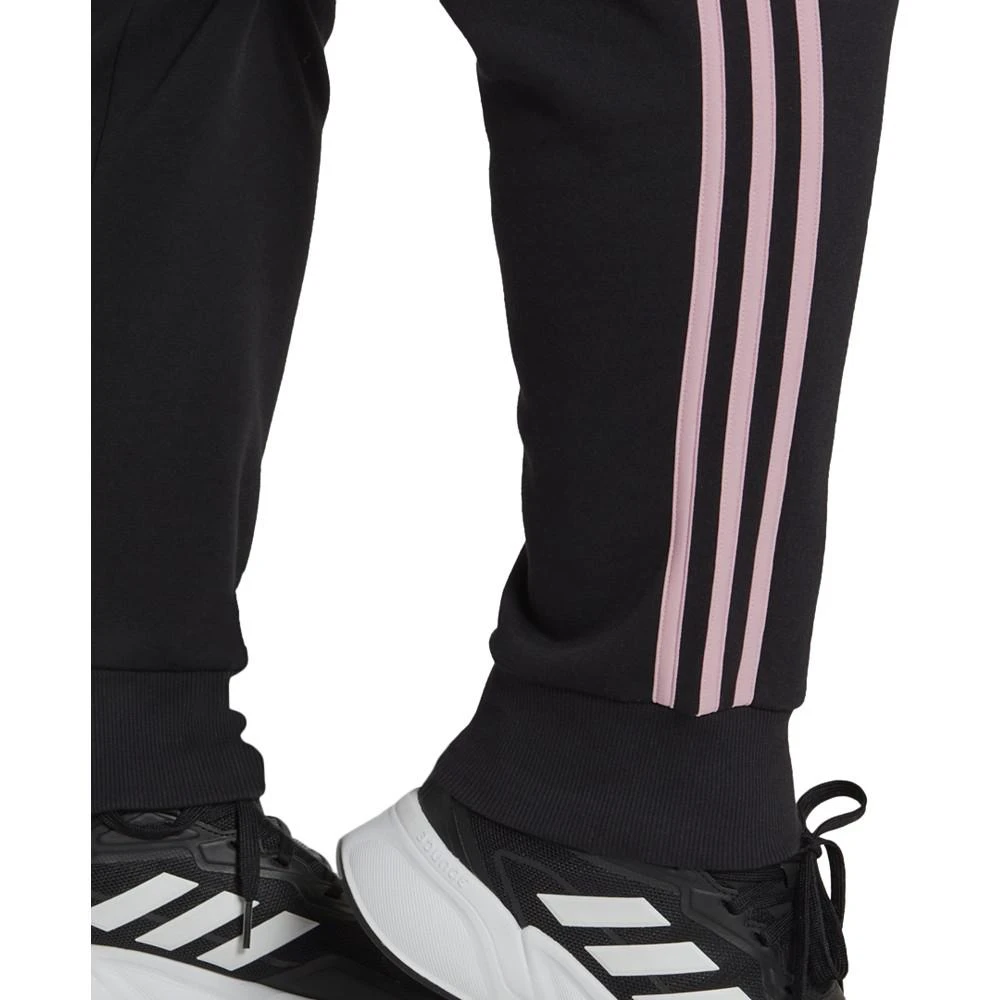 商品Adidas|Plus Size Essentials Three-Stripes Fleece Joggers,价格¥376,第4张图片详细描述