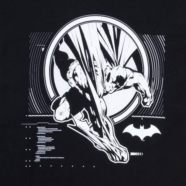 Batman Action Unisex Long Sleeve T-Shirt - Black商品第2张图片规格展示