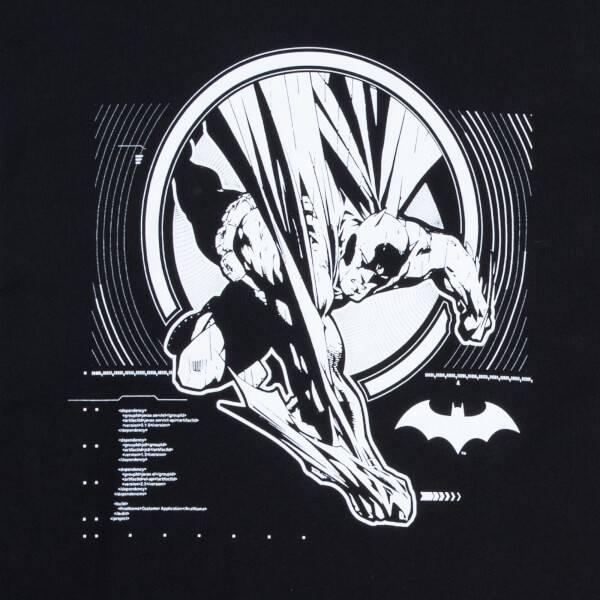 商品Batman|Batman Action Unisex Long Sleeve T-Shirt - Black,价格¥177,第4张图片详细描述