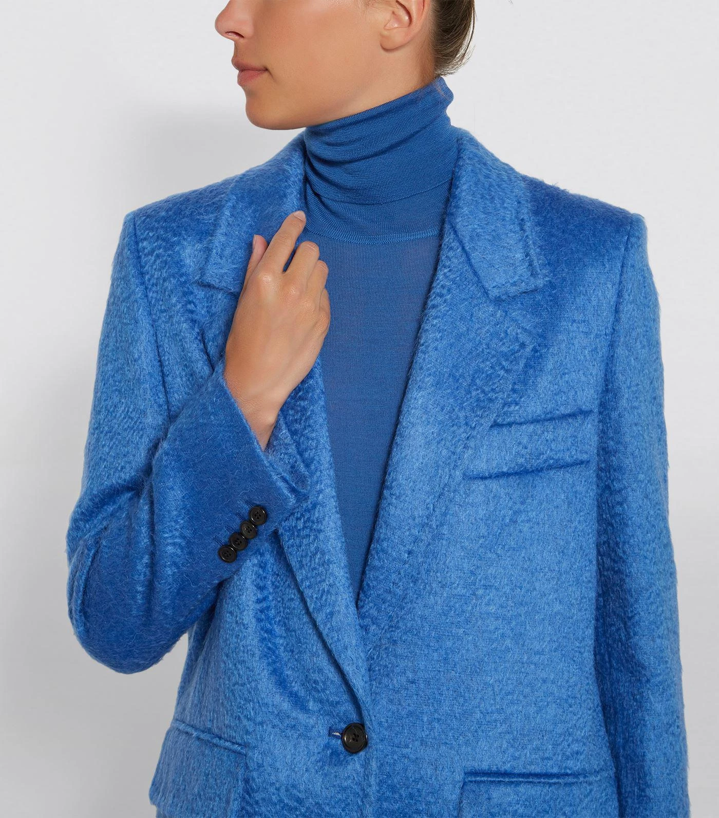 商品Max Mara|Mohair-Blend Jacket,价格¥4745,第4张图片详细描述