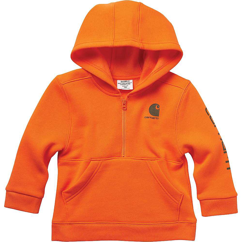 Carhartt Infant Boys' Half-Zip LS Sweatshirt商品第1张图片规格展示