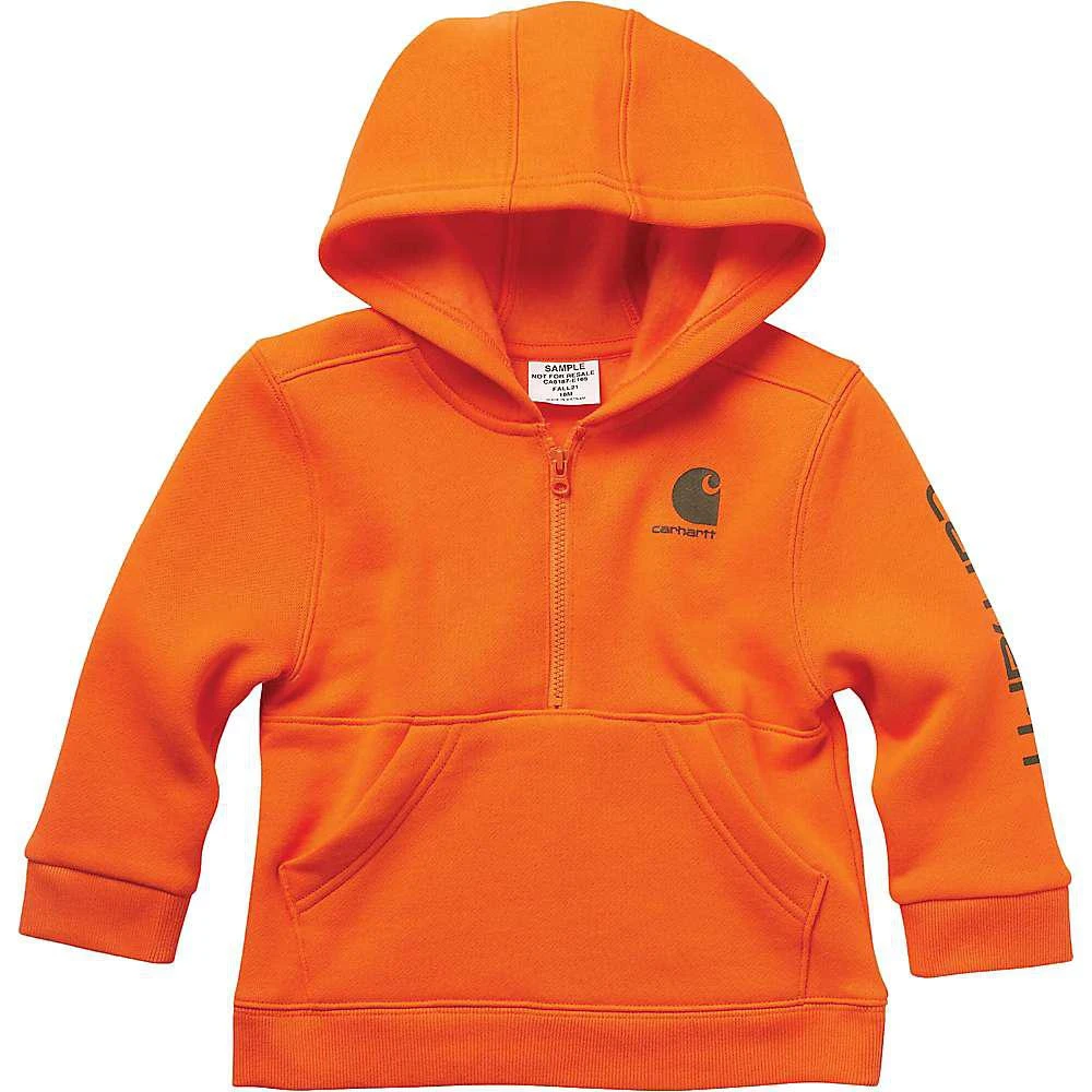 商品Carhartt|Carhartt Infant Boys' Half-Zip LS Sweatshirt,价格¥183,第1张图片