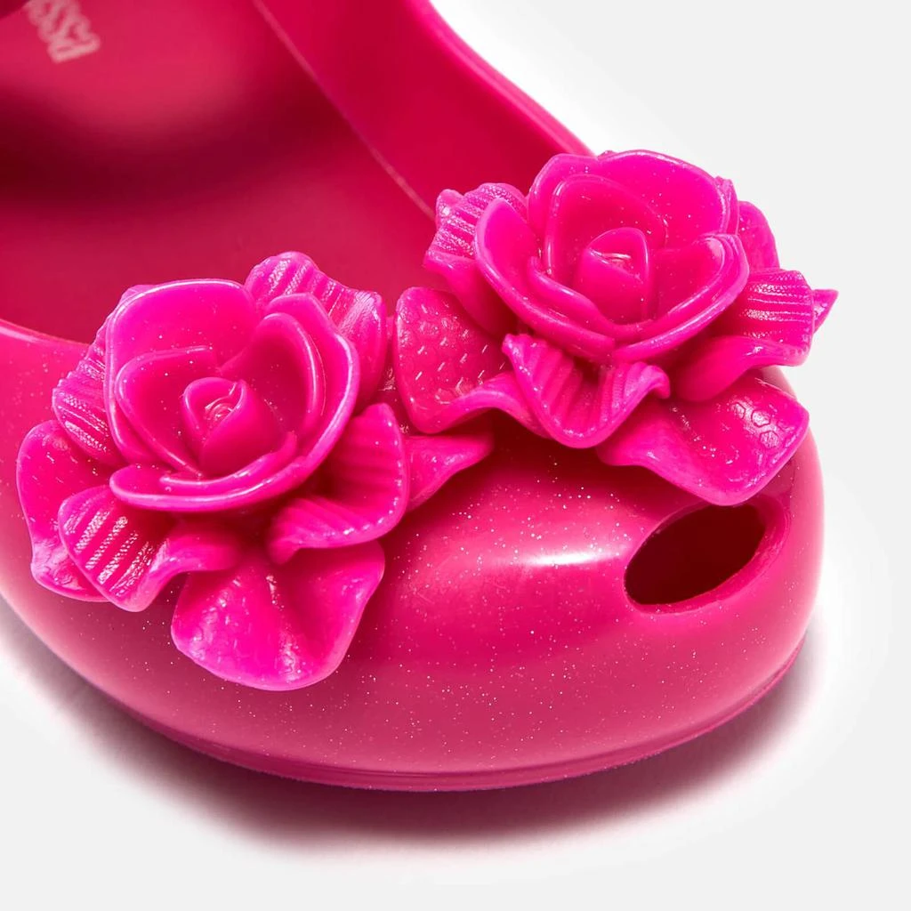 商品Mini Melissa|Mini Melissa Kids’ Ultragirl Flower Melflex® Ballet Pumps,价格¥214,第4张图片详细描述