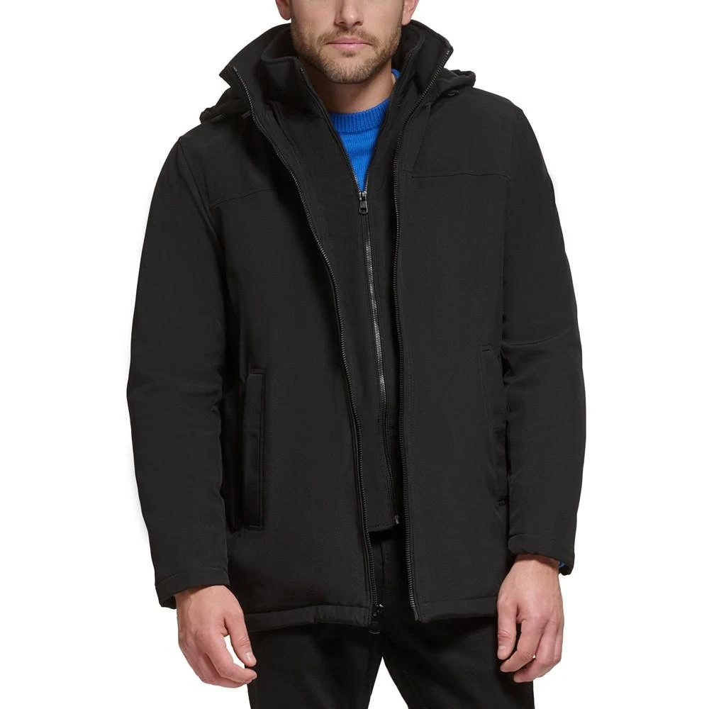 商品Calvin Klein|Men’s Infinite Stretch Jacket With Polar Fleece Lined Bib,价格¥1130,第3张图片详细描述