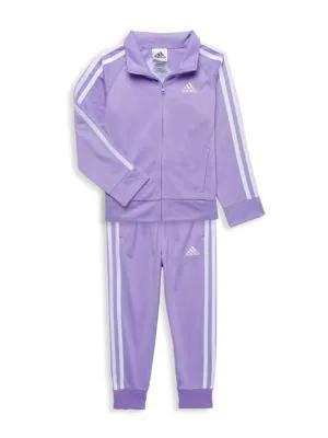 商品Adidas|Little Girl's 2-Piece Track Jacket & Jogger Set,价格¥259,第3张图片详细描述