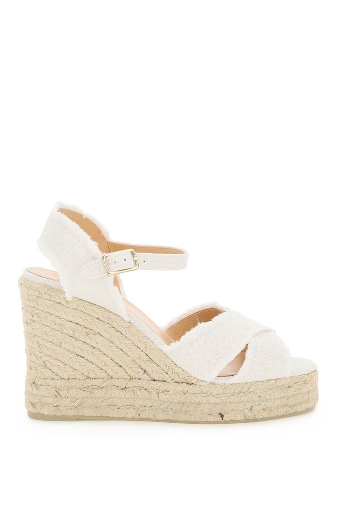 商品CASTAÑER|BROMELIA LUREX WEDGE ESPADRILLES,价格¥949,第1张图片