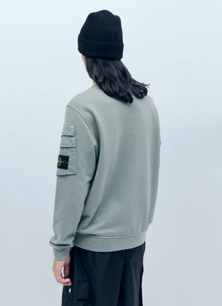 商品Stone Island|Compass Patch Sweatshirt,价格¥1381,第4张图片详细描述