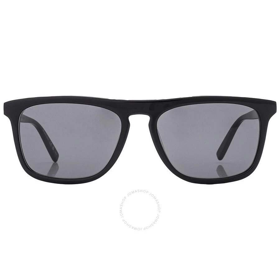 Saint Laurent Open Box - Saint Laurent Black Browline Men's Sunglasses SL 586 001 56 1