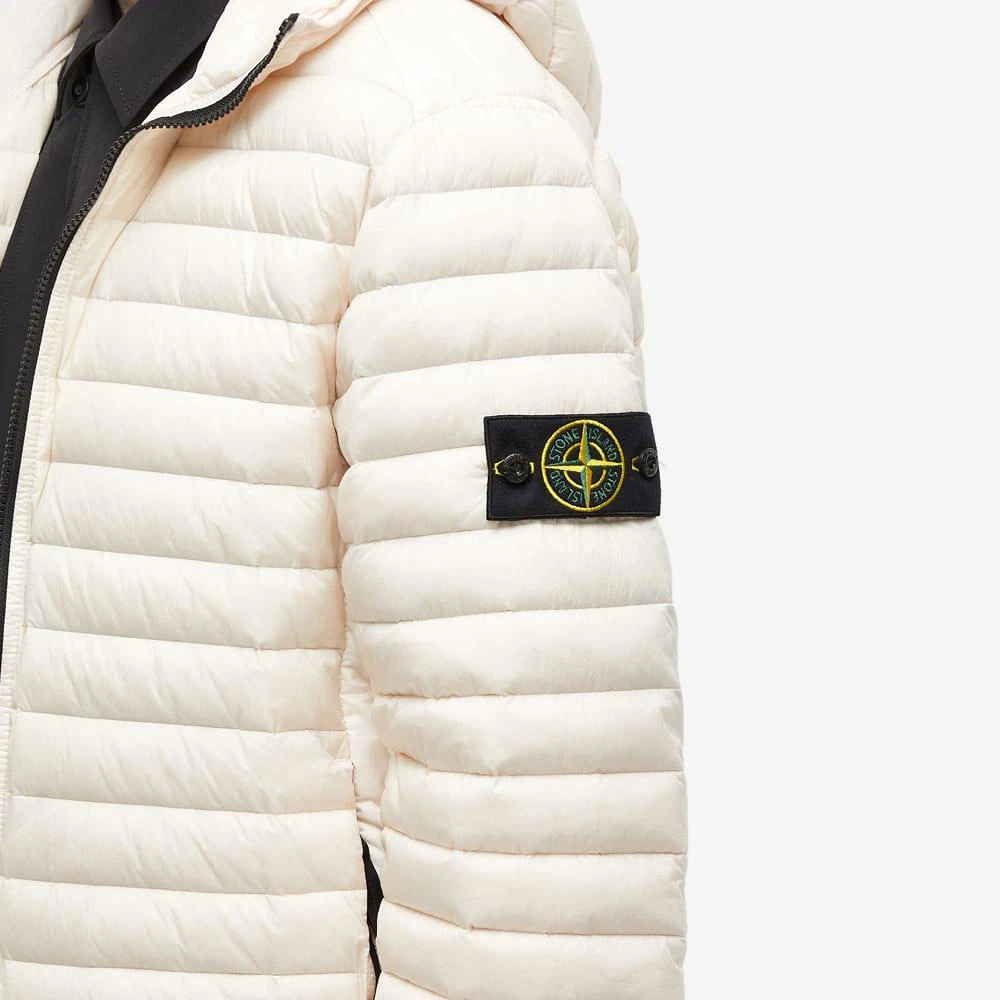 商品Stone Island|Stone Island Lightweight Hooded Down Jacket,价格¥3768,第5张图片详细描述