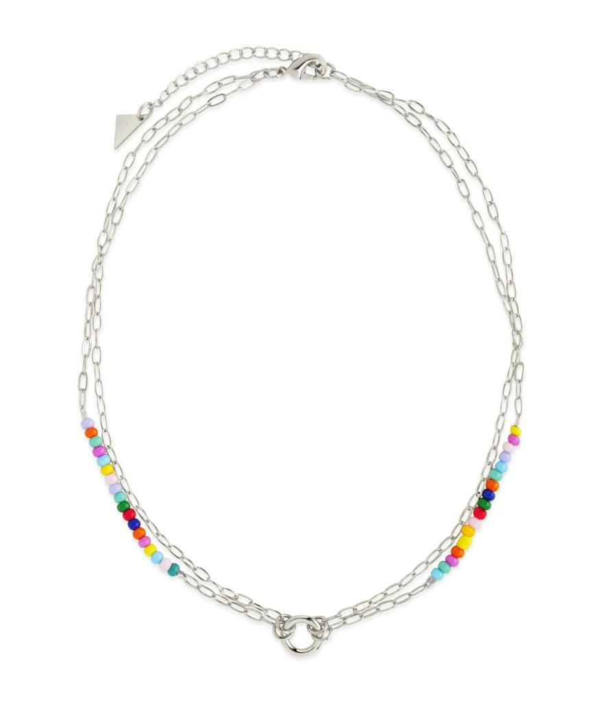 商品Sterling Forever|Iridiana Beaded Necklace,价格¥554,第2张图片详细描述