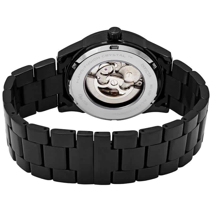 商品Invicta|Invicta Objet D Art Automatic Black Dial Mens Watch 27585,价格¥604,第5张图片详细描述