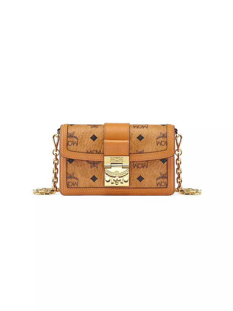 商品MCM|Gretl Visetos Monogram Mini Crossbody Bag,价格¥5075,第1张图片