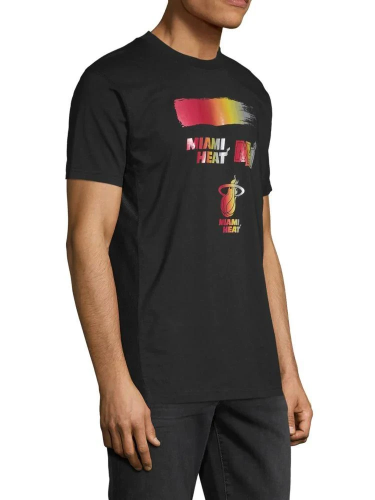 商品Marcelo Burlon|NBA Miami Heat Cotton-Blend Tee T恤,价格¥3016,第2张图片详细描述