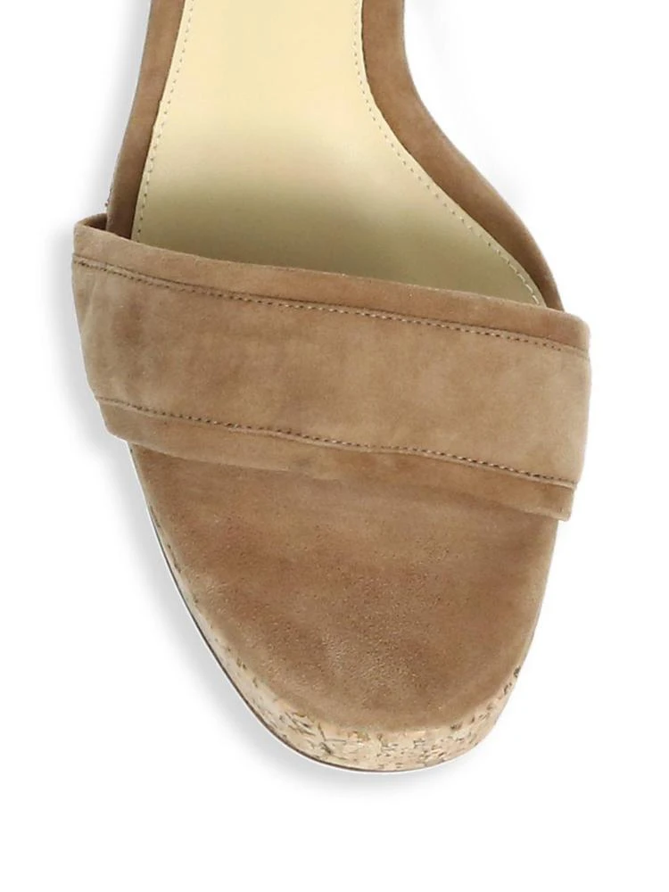 商品Alexandre Birman|Celine Suede Platform Sandals,价格¥1856,第3张图片详细描述