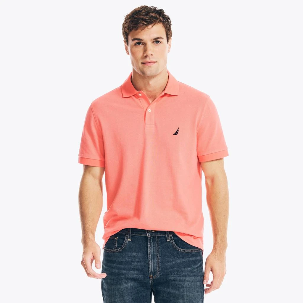 商品Nautica|Mens Classic Fit Deck Polo,价格¥113,第1张图片