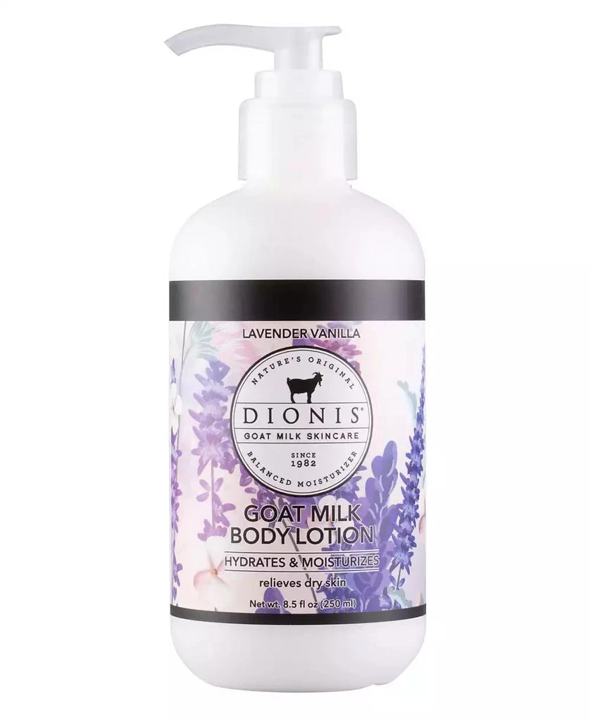 商品Dionis|Lavender Vanilla Goat Milk Body Lotion, 8.5 fl oz.,价格¥112,第1张图片