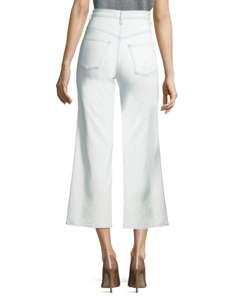 商品J Brand|Joan High-Rise Cropped Light Wash Jeans,价格¥691,第2张图片详细描述