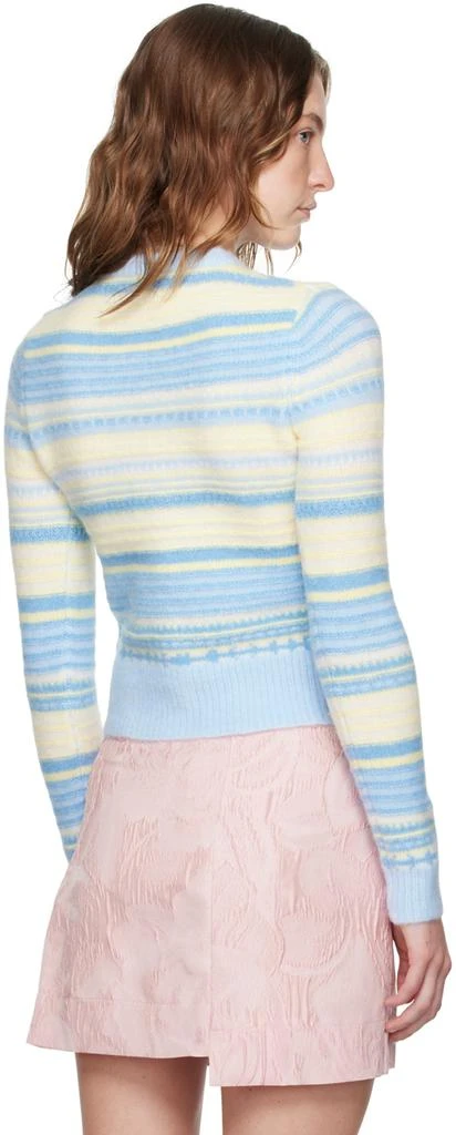 商品Ganni|Blue Striped Cardigan,价格¥994,第3张图片详细描述