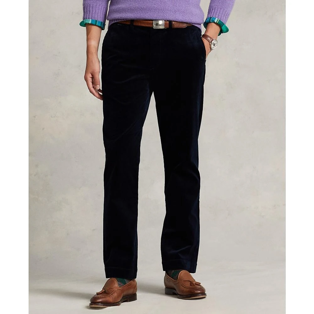 商品Ralph Lauren|Men's Stretch Straight Fit Corduroy Pants,价格¥576,第1张图片