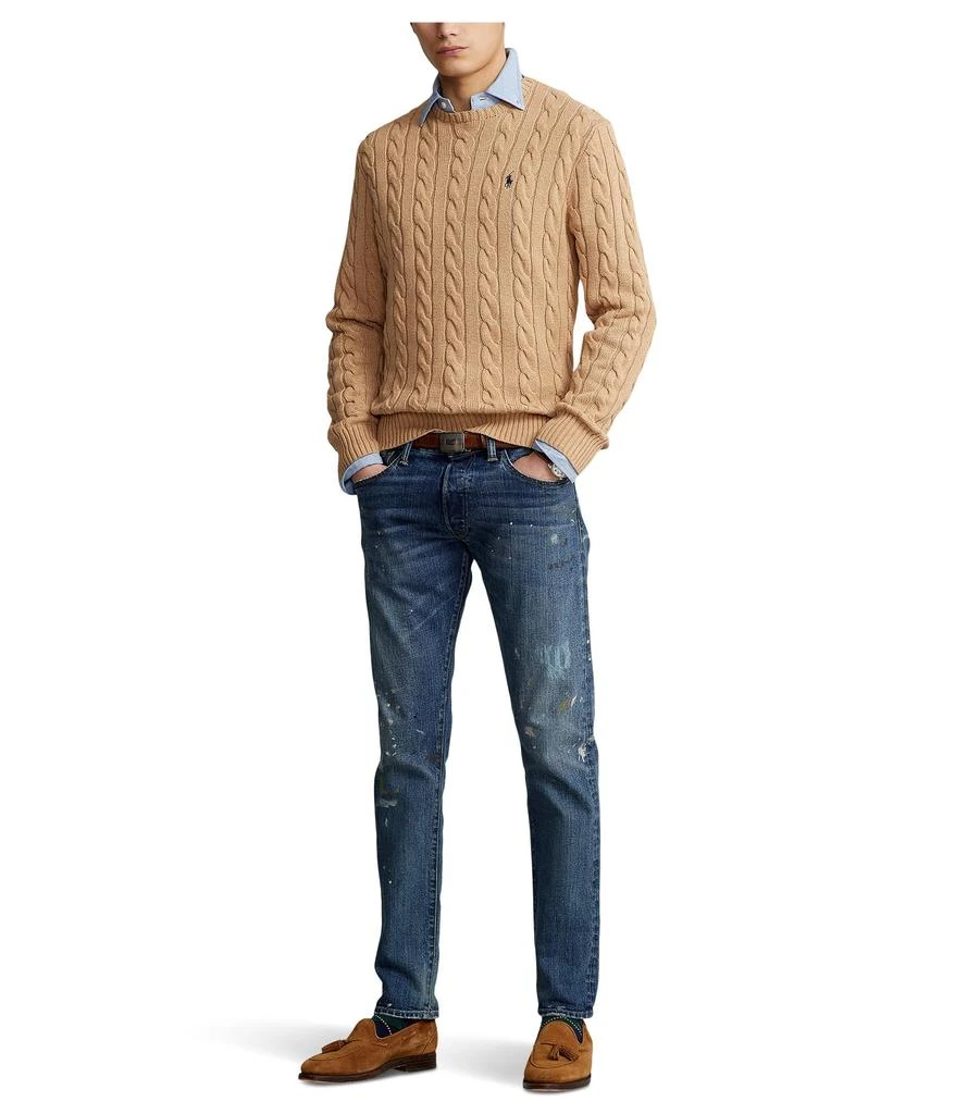 商品Ralph Lauren|Cable-Knit Cotton Sweater,价格¥895,第3张图片详细描述