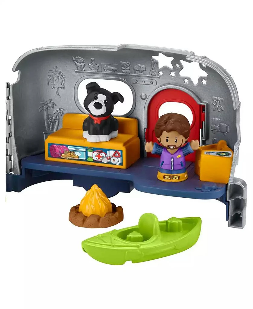 商品Fisher Price|Little People Light-Up Learning Camper Set,价格¥247,第3张图片详细描述