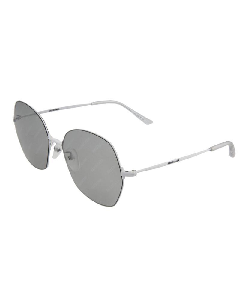商品Balenciaga|Round-Frame Metal Sunglasses,价格¥839,第4张图片详细描述
