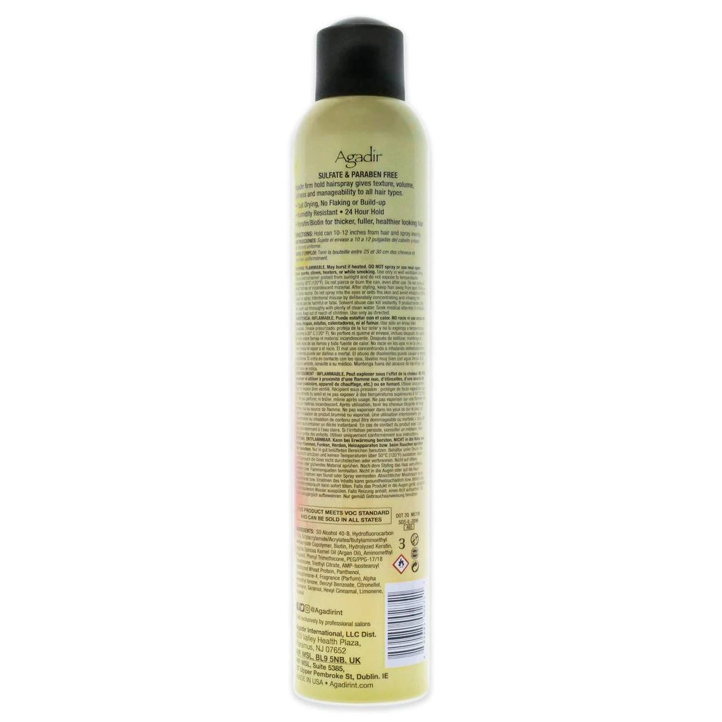 商品Agadir|Argan Oil Firm Hold Hair Spray by Agadir for Unisex - 10.5 oz Hair Spray,价格¥140,第1张图片