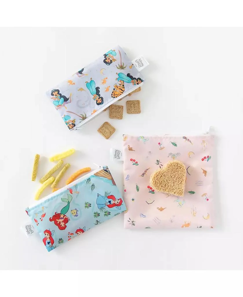 商品Bumkins|Baby Girls Disney Princess Snack Bag, Pack of 3,价格¥135,第5张图片详细描述