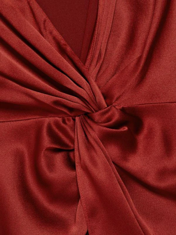 商品Theory|SMU Stretch Silk Knotted Blouse,价格¥562,第5张图片详细描述