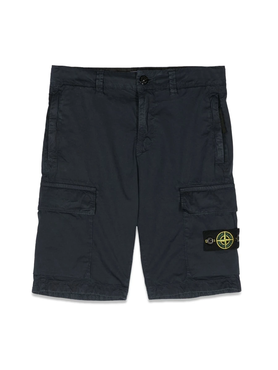 商品Stone Island|Stone Island 男童套装 7816L0210KV0120 蓝色,价格¥1353,第1张图片