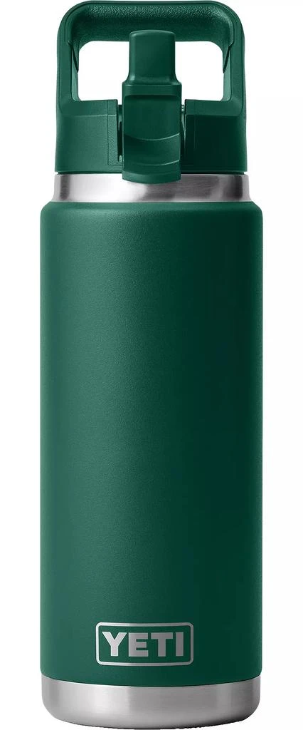 商品YETI|YETI 26 oz. Rambler Bottle with Color-Matched Straw Cap,价格¥263,第3张图片详细描述