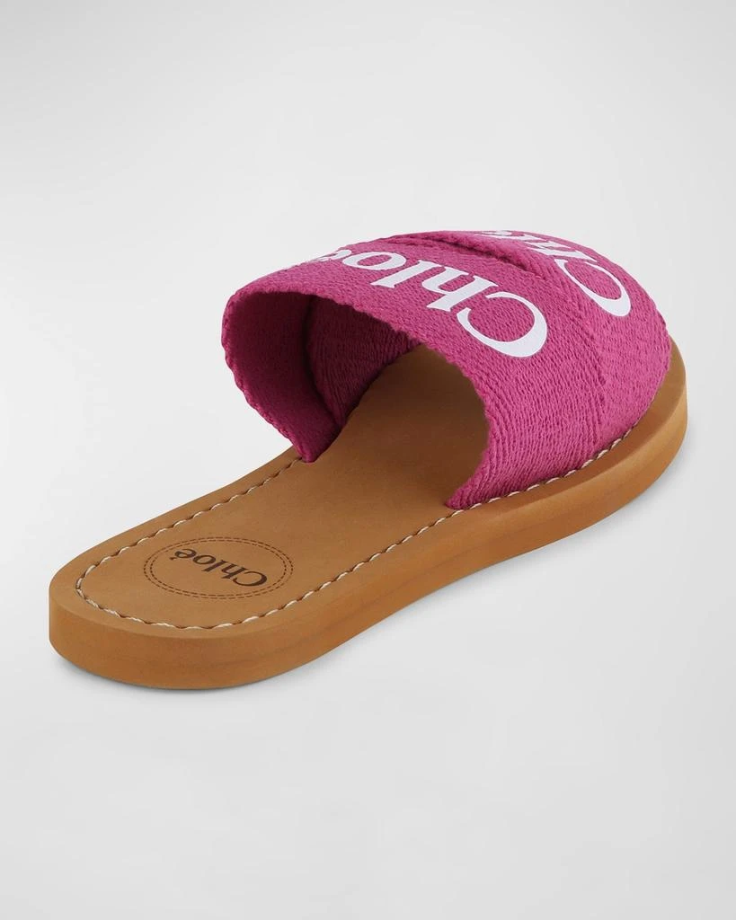 商品Chloé|Girl's Mini Me Woody Slide Sandals, Toddlers/Kids,价格¥1166,第4张图片详细描述