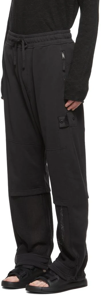 商品Stone Island|Black Cotton Lounge Pants,价格¥1701,第4张图片详细描述