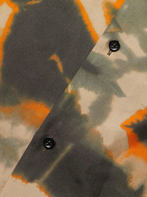 All Over Tie-Dye Camo-Print Camp Shirt 商品