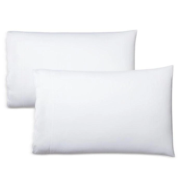 商品Ralph Lauren|Malin Scallop Organic Cotton Sateen King Pillowcase, Pair,价格¥625,第1张图片