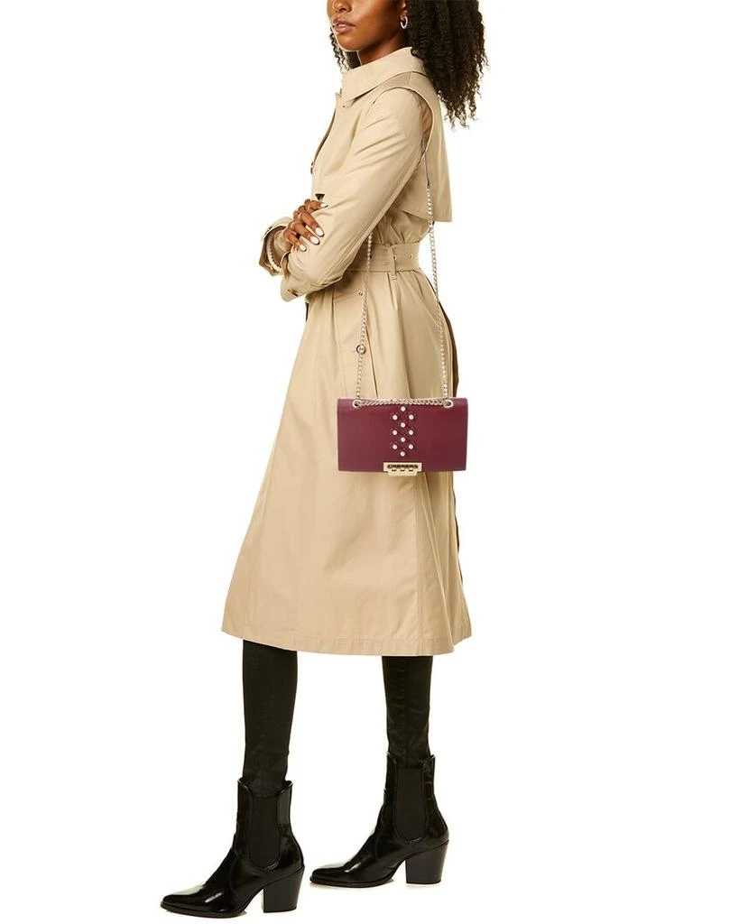 商品Zac Posen|ZAC Zac Posen Earthette Mini Chain Leather Shoulder Bag,价格¥864,第4张图片详细描述