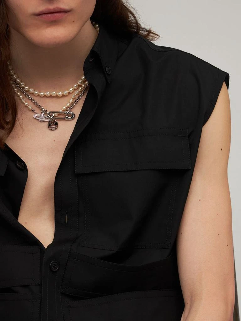 商品Vivienne Westwood|Man Stuart Faux Pearl Necklace,价格¥2190,第1张图片