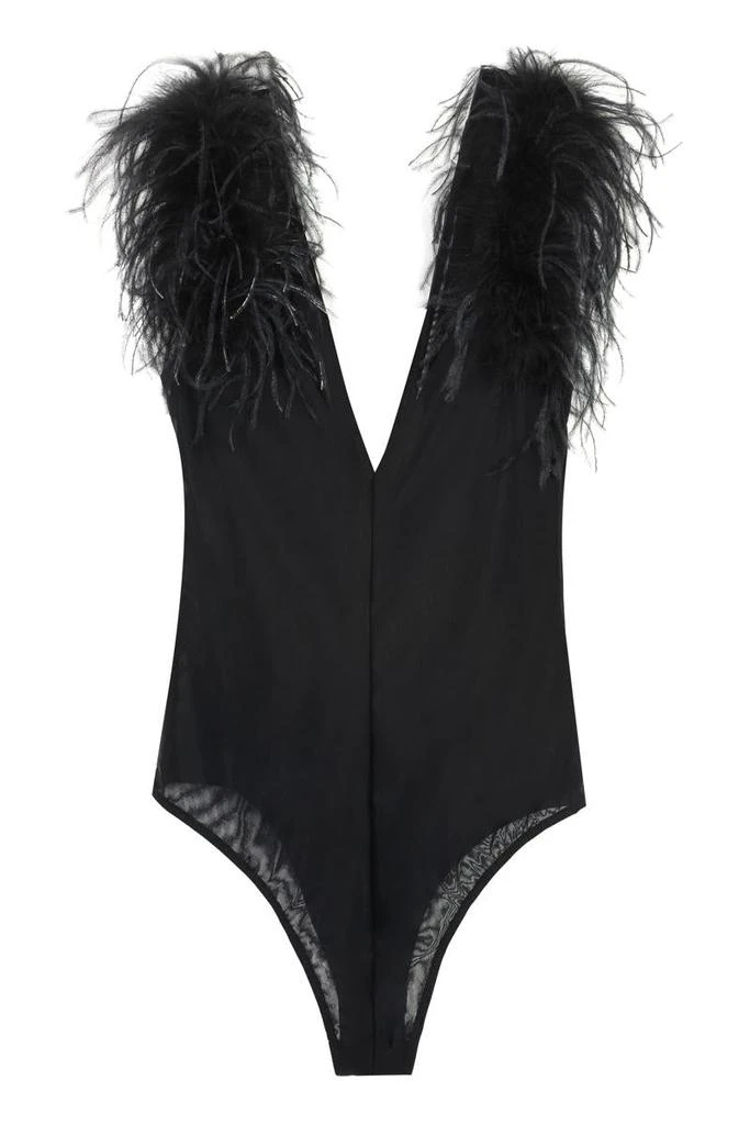 商品PINKO|PINKO BUTTAFUOCO SLEEVELESS BODYSUIT,价格¥1732,第2张图片详细描述