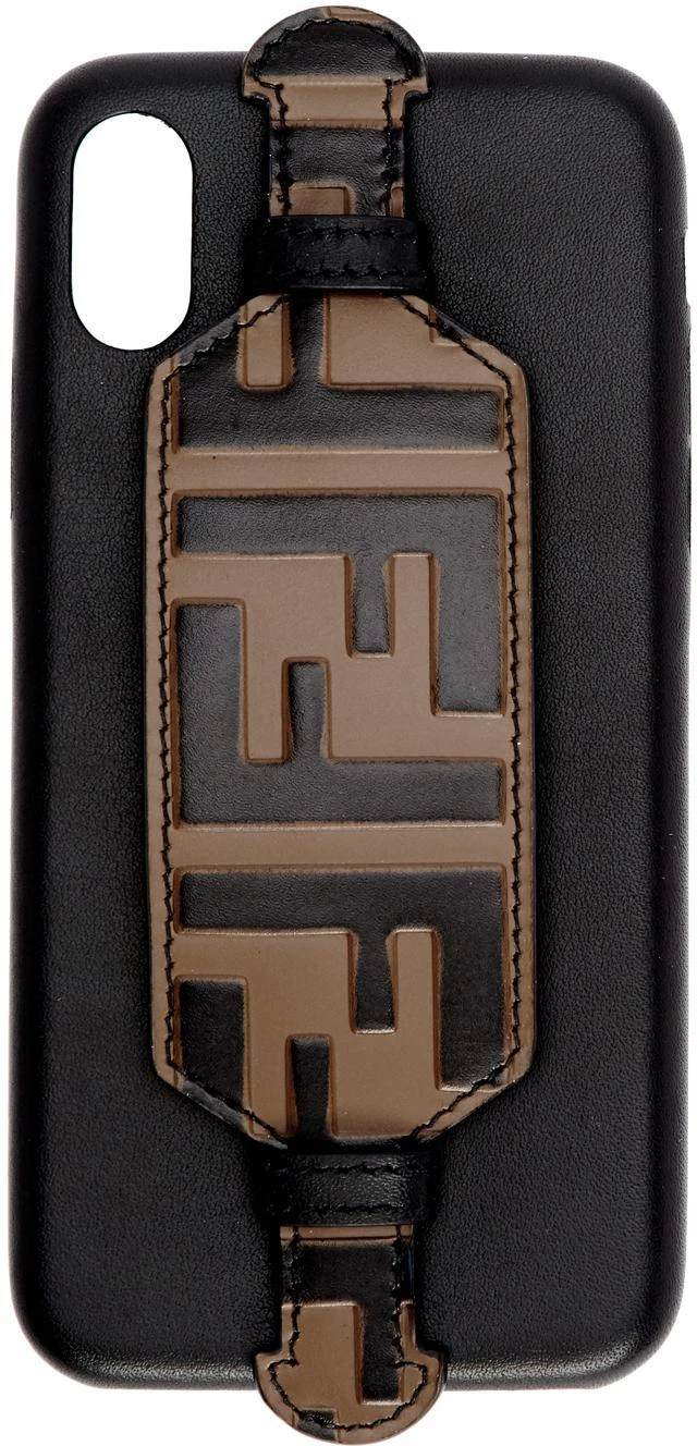 商品Fendi|Black 'Forever Fendi' iPhone X Case手机壳,价格¥3033,第1张图片