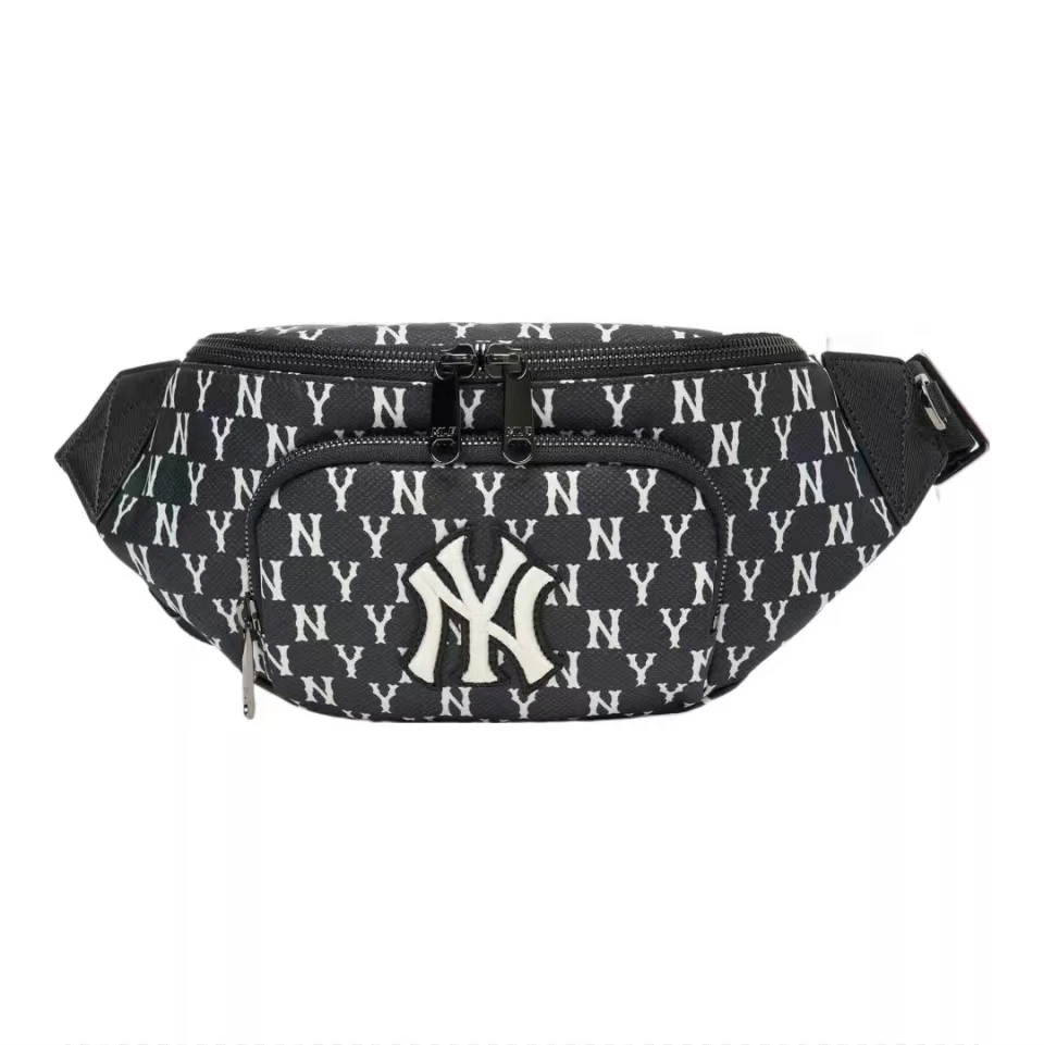 商品MLB|【享贝家】（国内现货-LY）MLB Monogram系列 子母包单肩斜挎腰包 3AHSM012N-50BKS-FREE,价格¥621,第1张图片