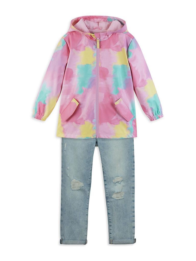 商品Andy & Evan|Little Girl's & Girl's Rainbow Raincoat,价格¥233,第4张图片详细描述