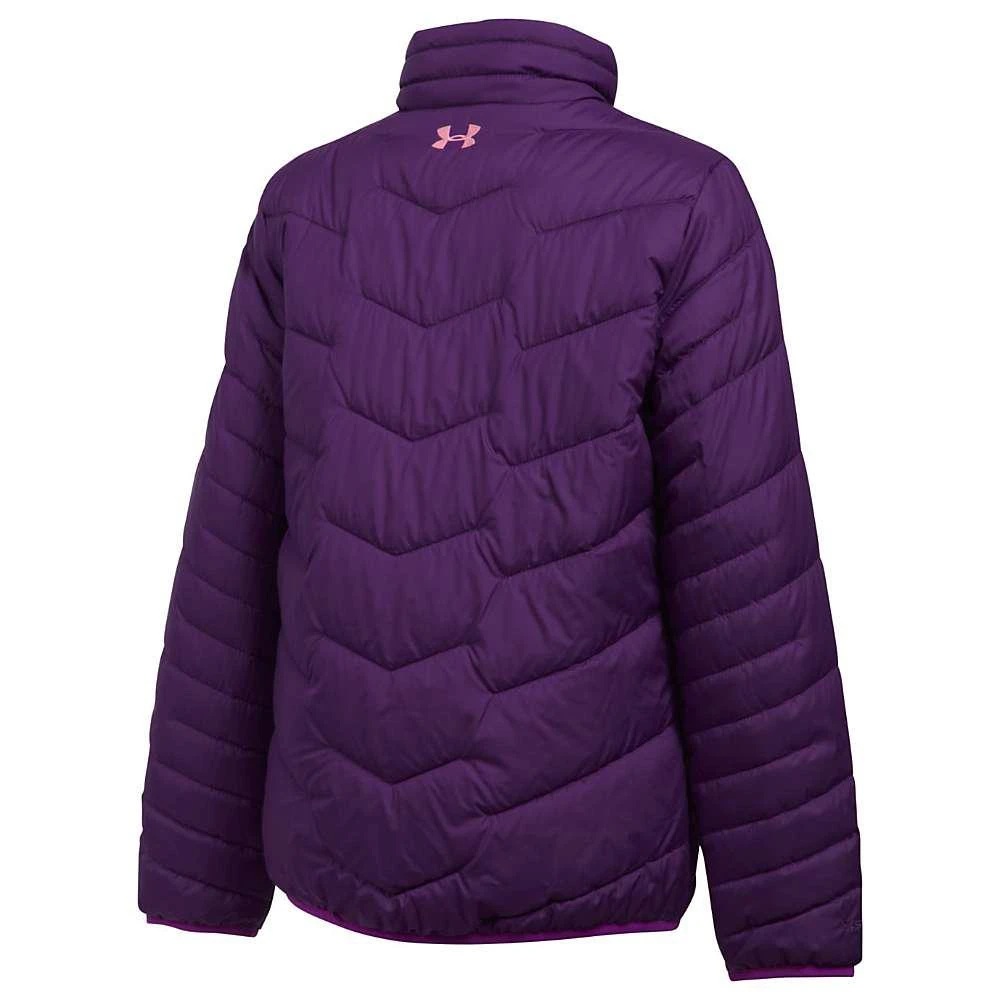商品Under Armour|Under Armour Girls' UA ColdGear Reactor Jacket,价格¥581,第2张图片详细描述