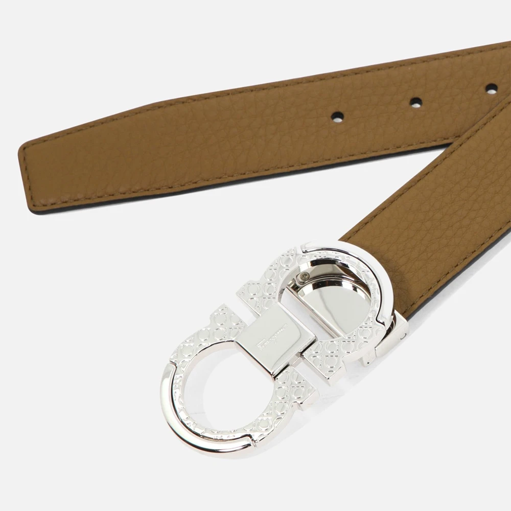SALVATORE FERRAGAMO 男士腰带拼色 0752670 商品