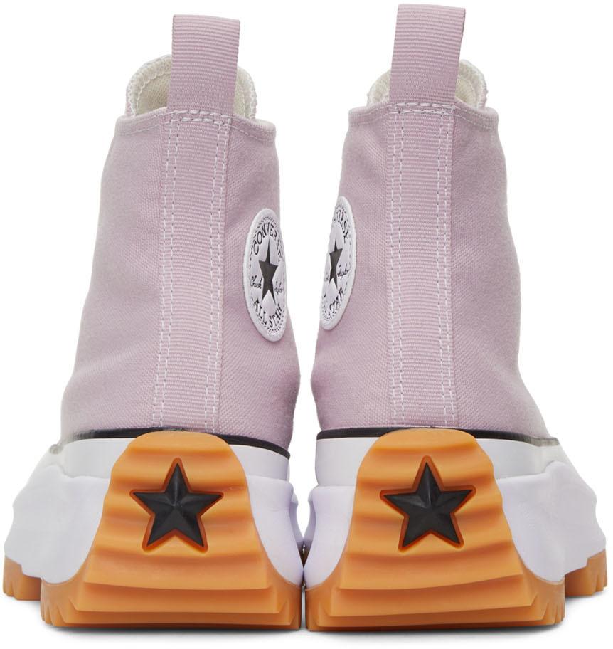 粉色 Run Star Hike 高帮运动鞋商品第4张图片规格展示